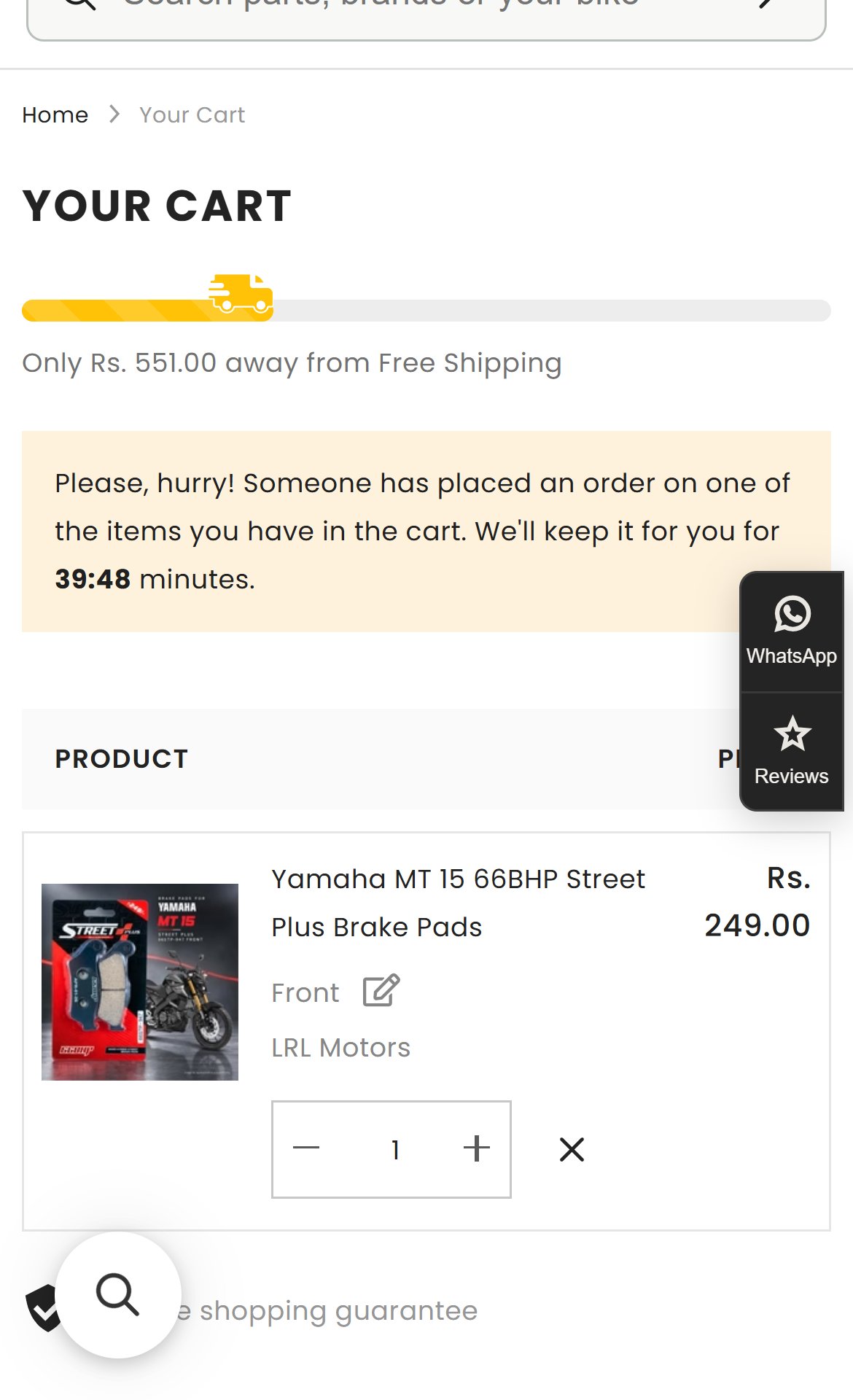 LRL Motors — Mobile