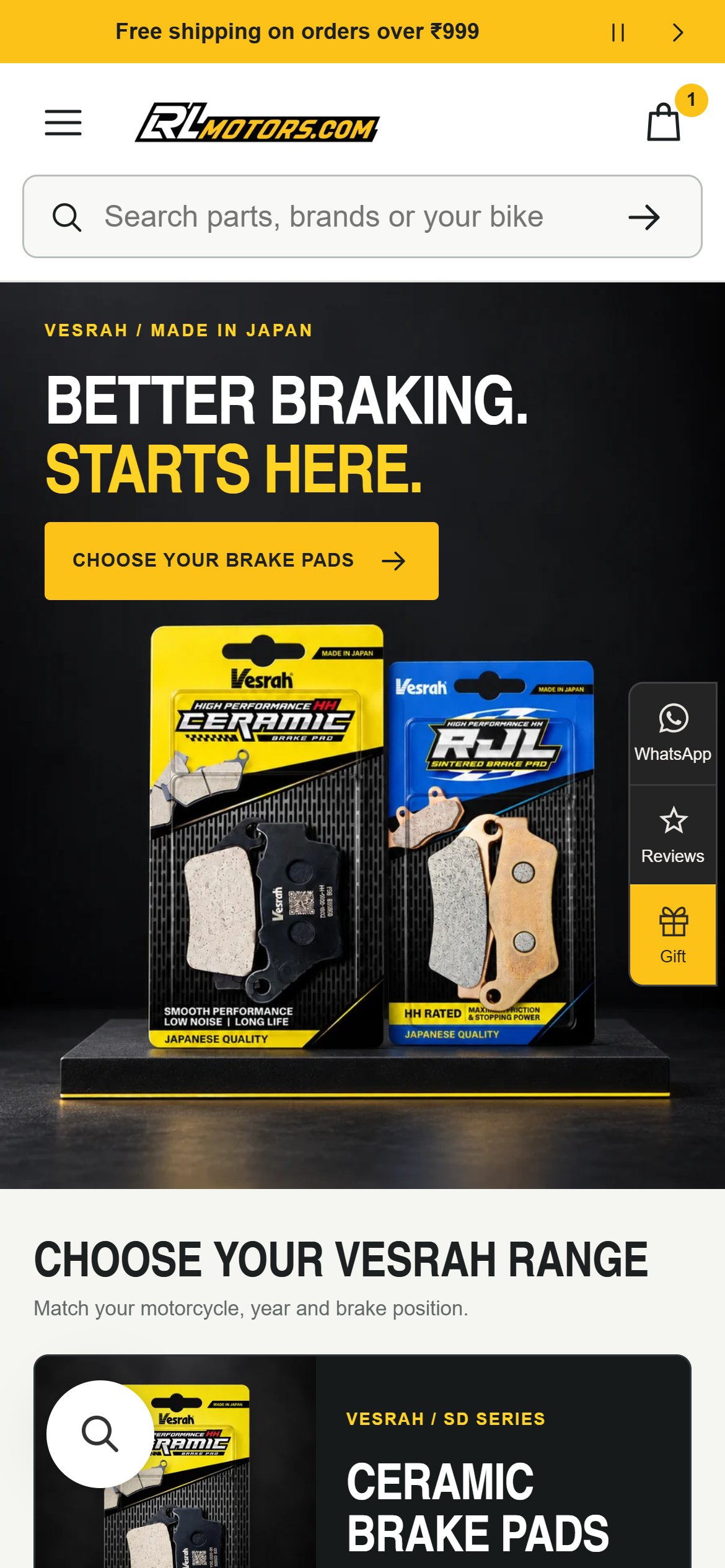 LRL Motors — Mobile